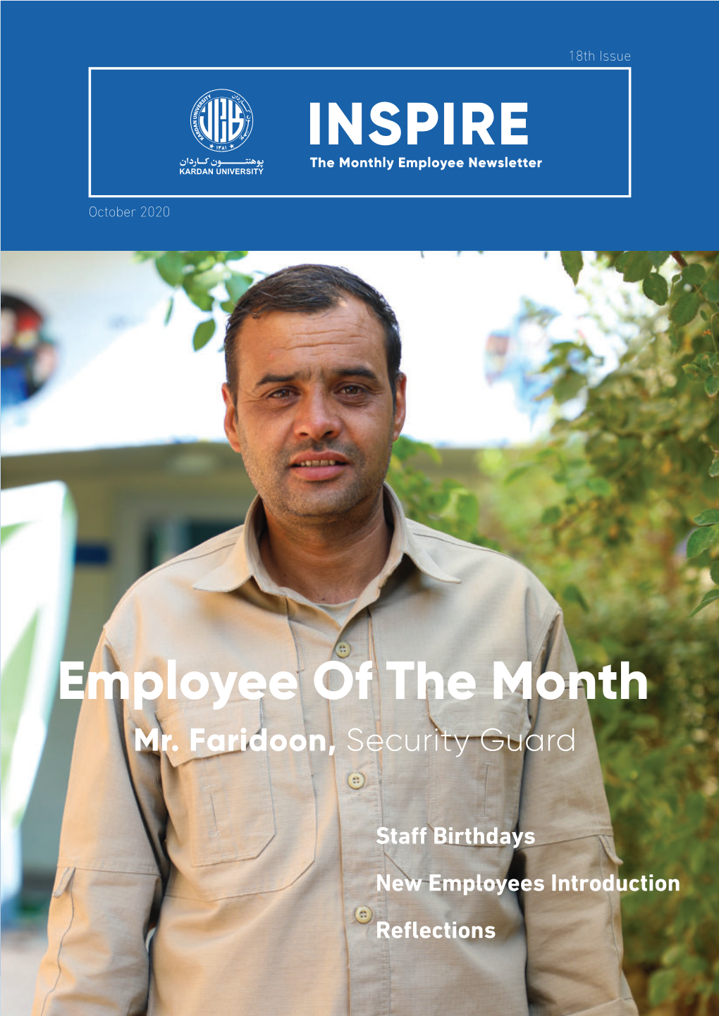 INSPIRE the Monthly Employee Newsletter