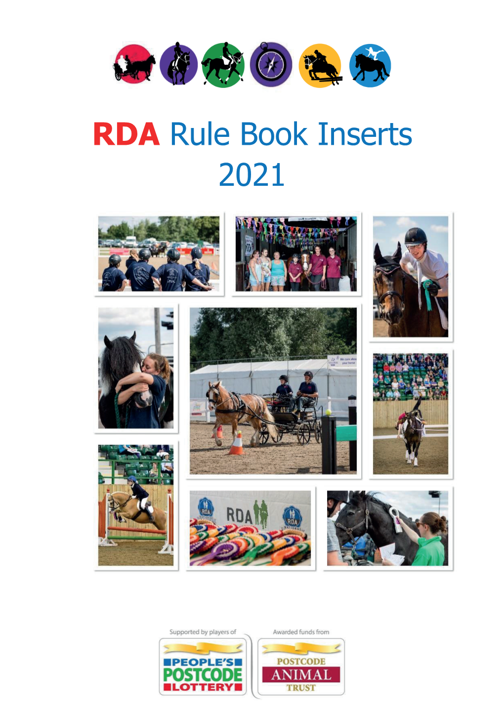RDA Rule Book Inserts 2021