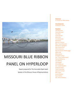 Missouri Blue Ribbon Panel on Hyperloop