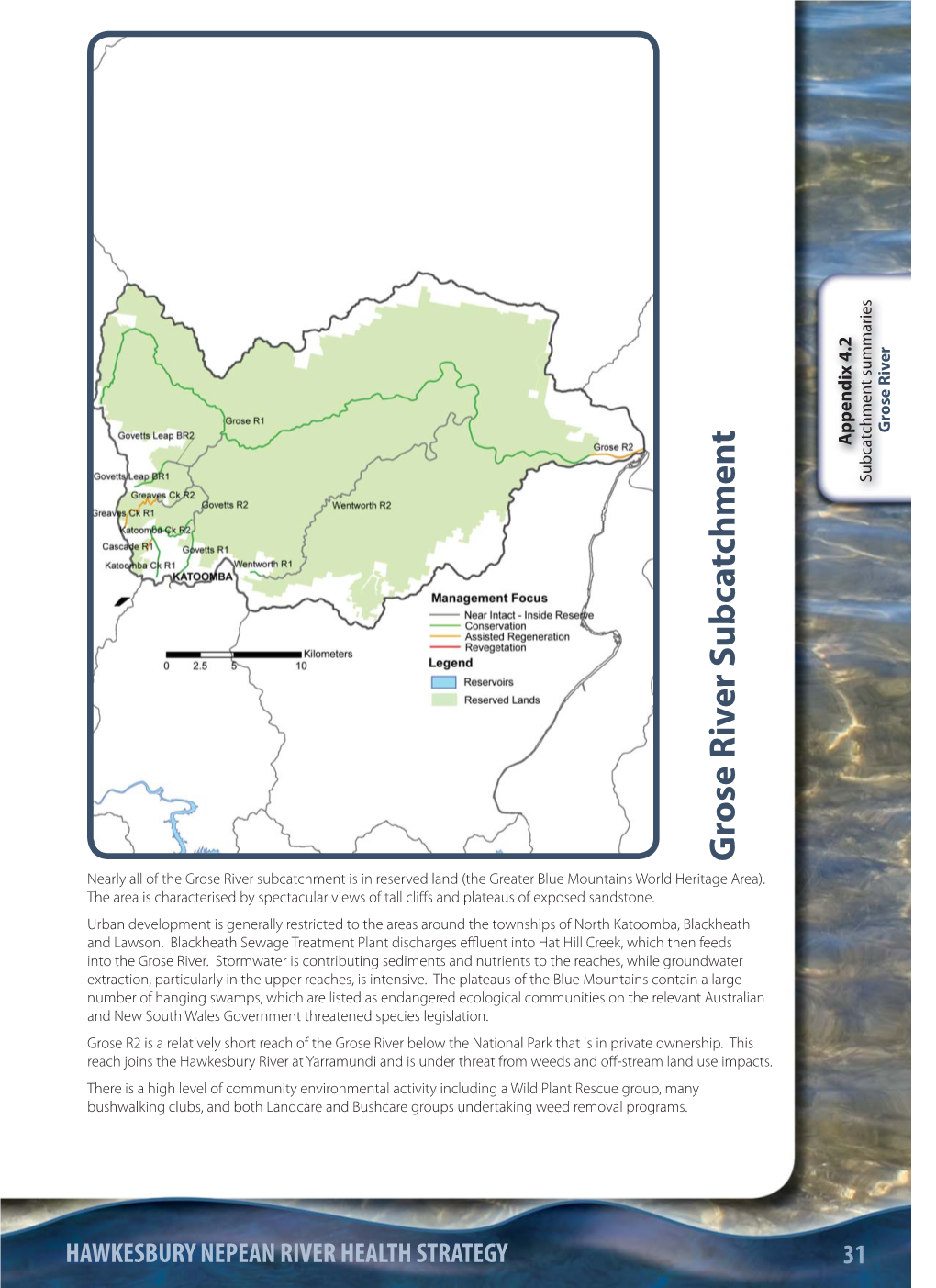 Grose River Subcatchment