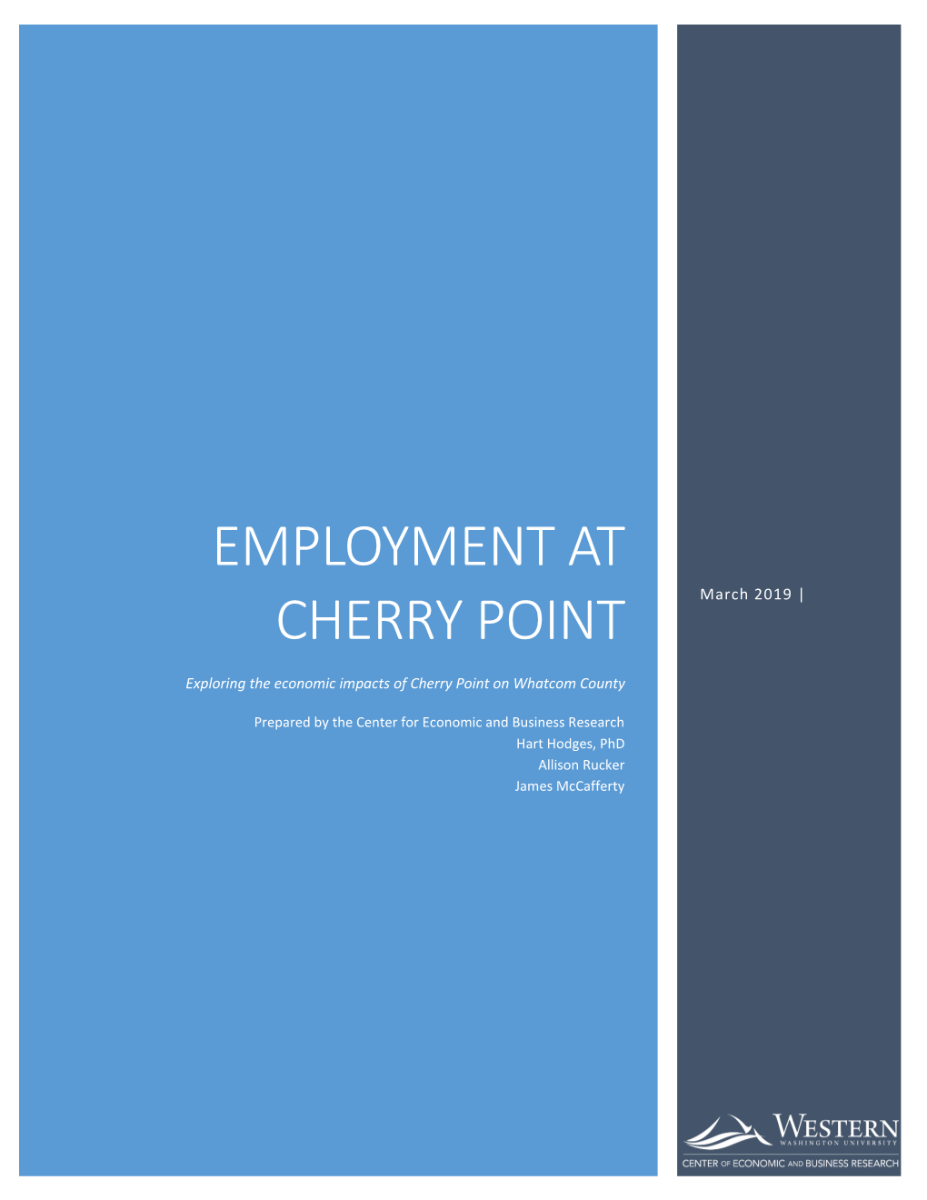 EMPLOYMENT at CHERRY POINT March 2019 |