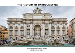 The History of Baroque Style