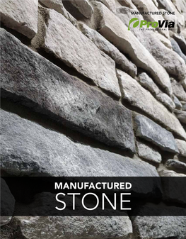 Manufactured Stone