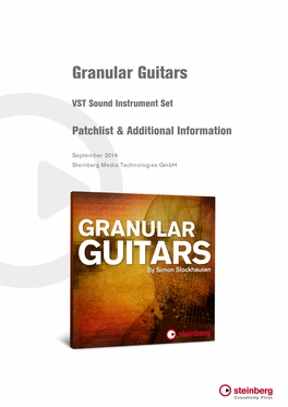 Granular Guitars
