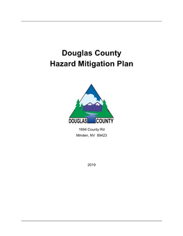 Douglas County Hazard Mitigation Plan