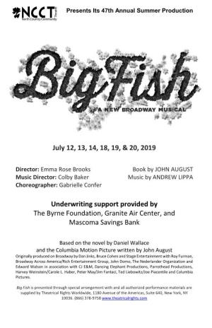 Big Fish Program