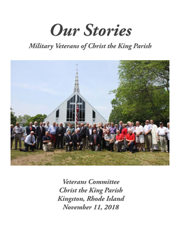 Our Stories Military Veterans of Christ the King Parish