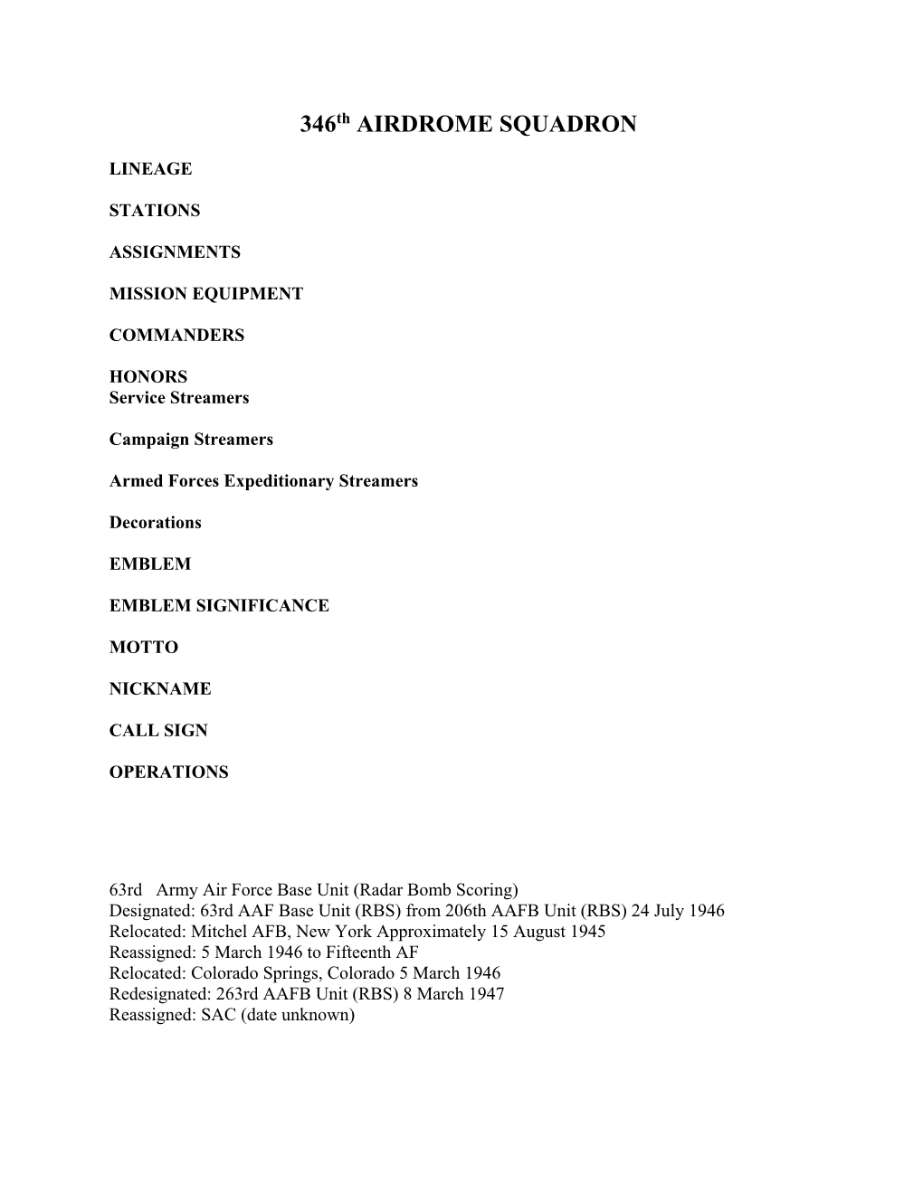 63 BASE UNIT (RADAR BOMB SCORING).Docx