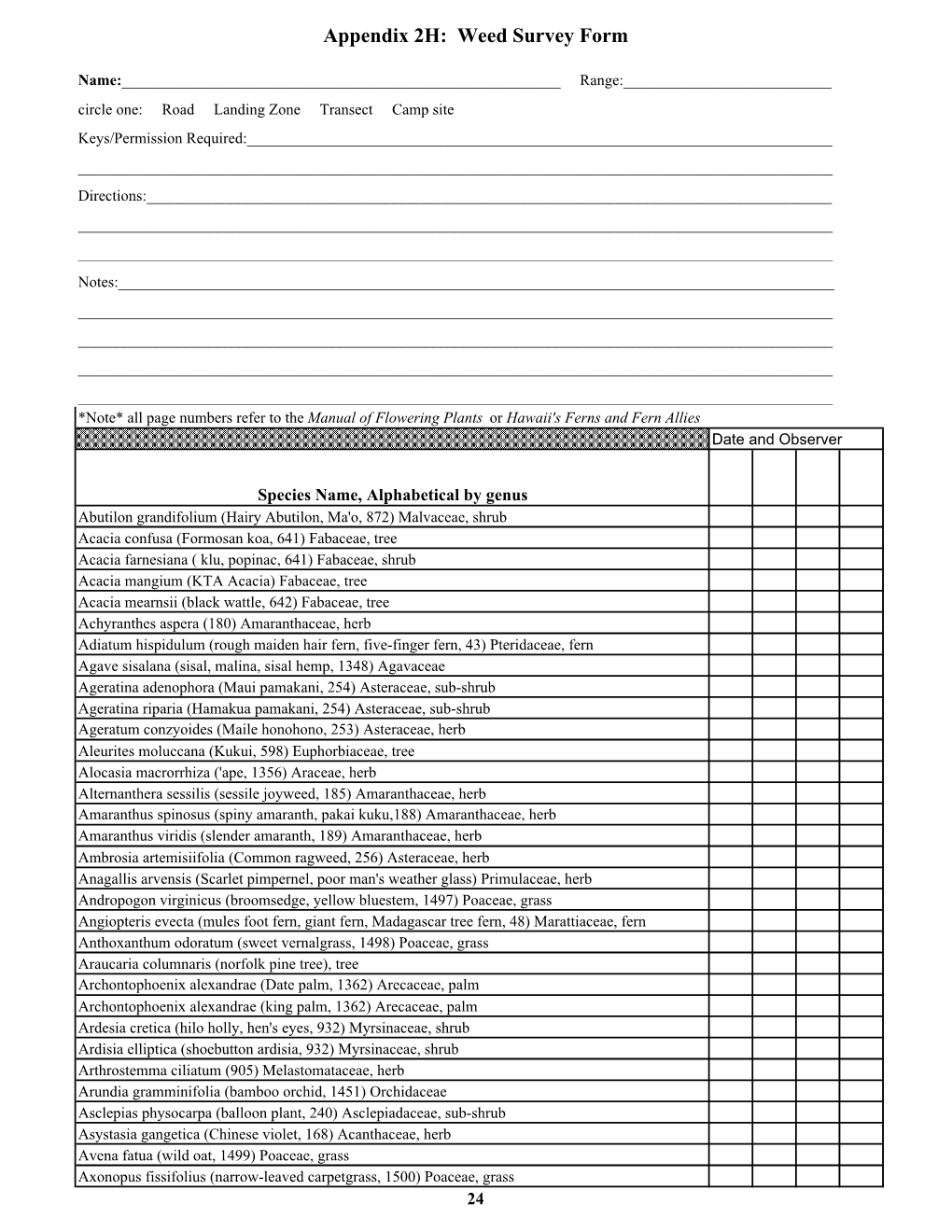 07 2A Weed Survey Form