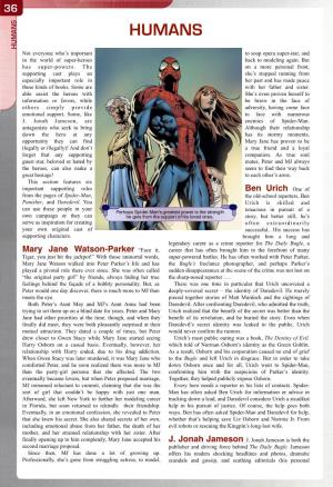 Spidey Book Humans Section 2