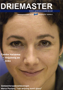 Femke Halsema: Vrijzinnig En Links