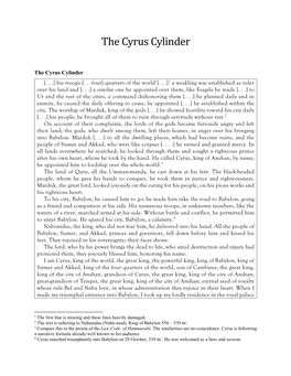 The-Cyrus-Cylinder.Pdf