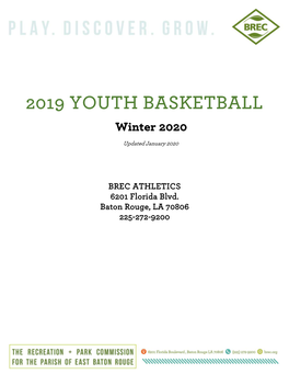 2019 YOUTH BASKETBALL Winter 2020