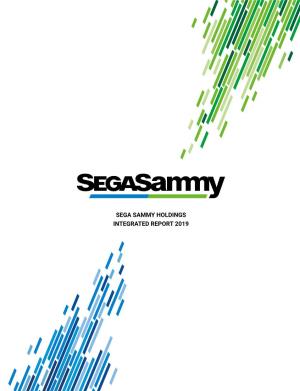 Sega Sammy Holdings Integrated Report 2019
