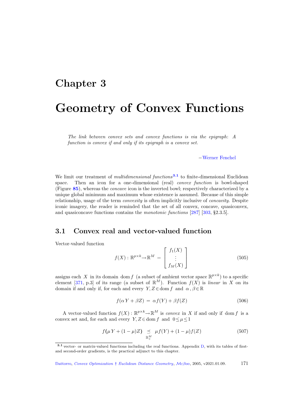 Geometry of Convex Functions