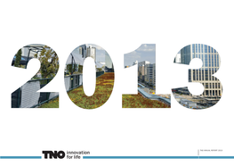 Tno Annual Report 2013 Annual Report 2013