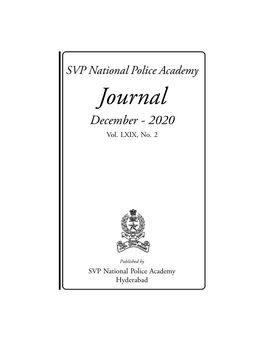 Journal December - 2020 Vol