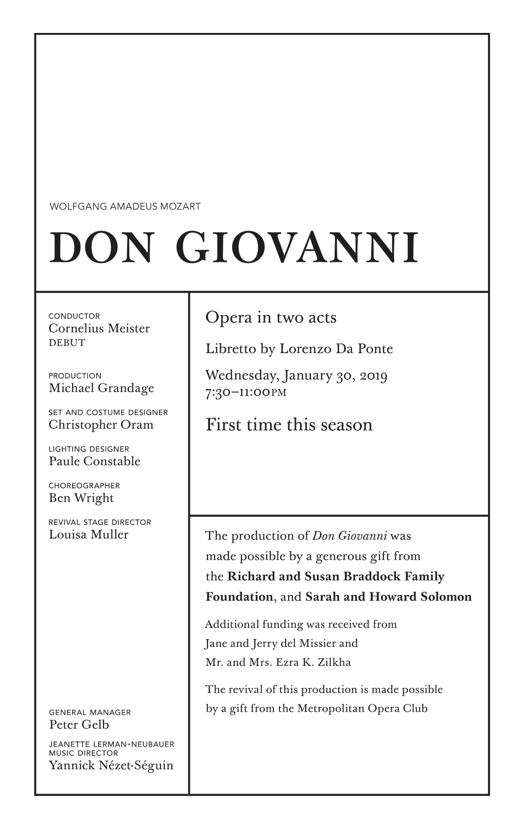 Don Giovanni