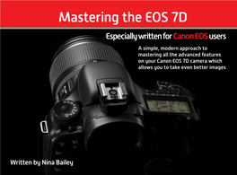 Mastering the EOS 7D