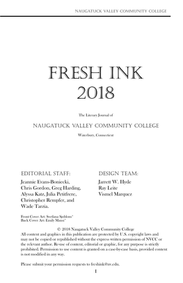 Fresh Ink 2018