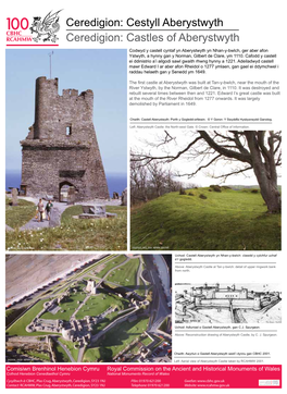 Ceredigion: Cestyll Aberystwyth Ceredigion: Castles of Aberystwyth