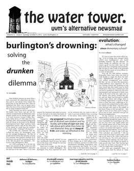 Burlington Bans the Sale of Alcohol!