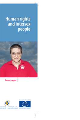 Human Rights and Intersex People