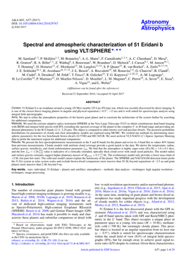 Spectral and Atmospheric Characterization of 51 Eridani B Using VLT/SPHERE?,?? M