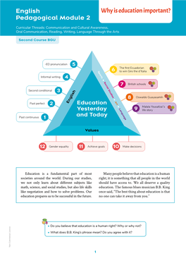 Why Is Education Important? Pedagogical Module 2
