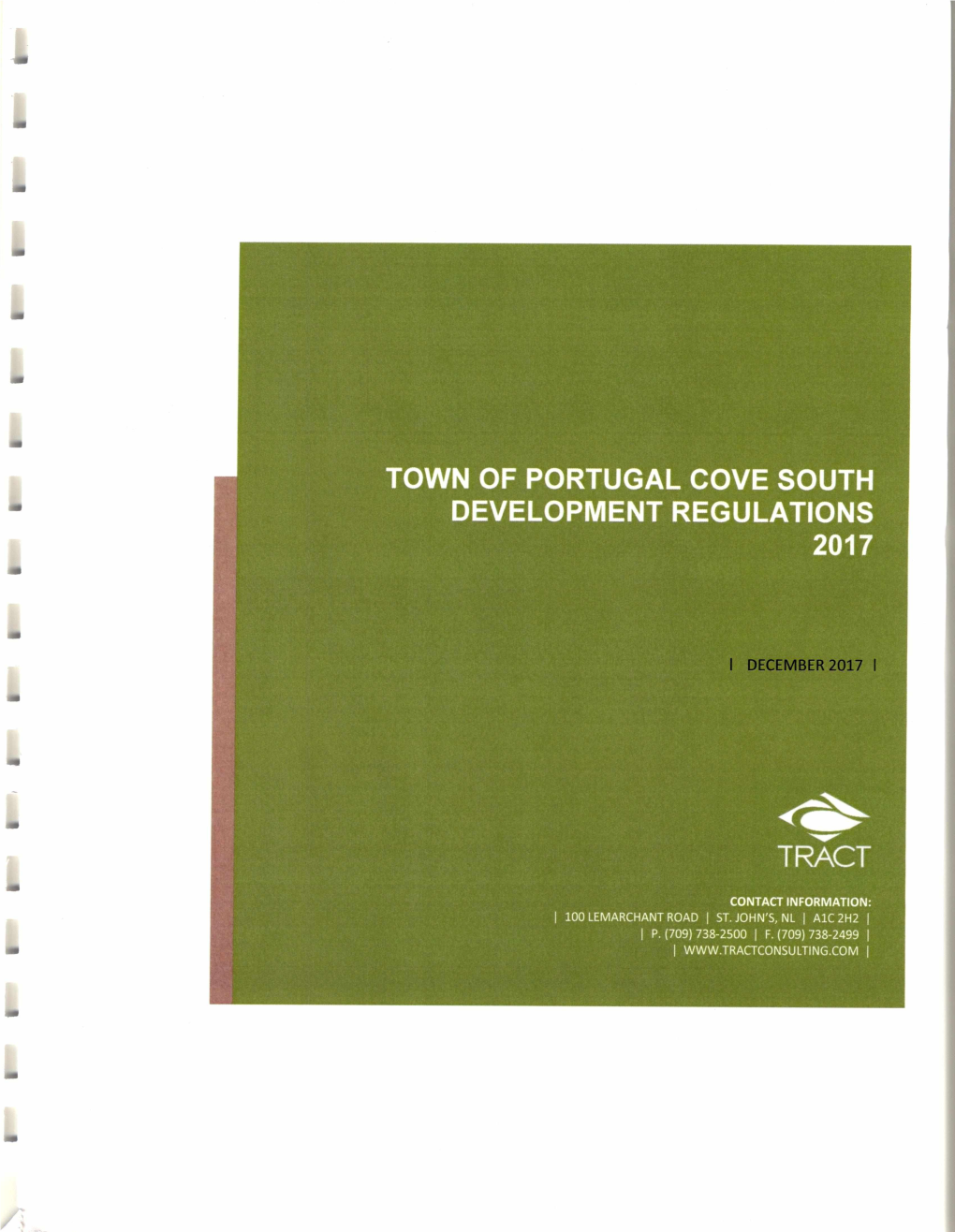 Town of Portugal Cove South Development Regulations 2017
