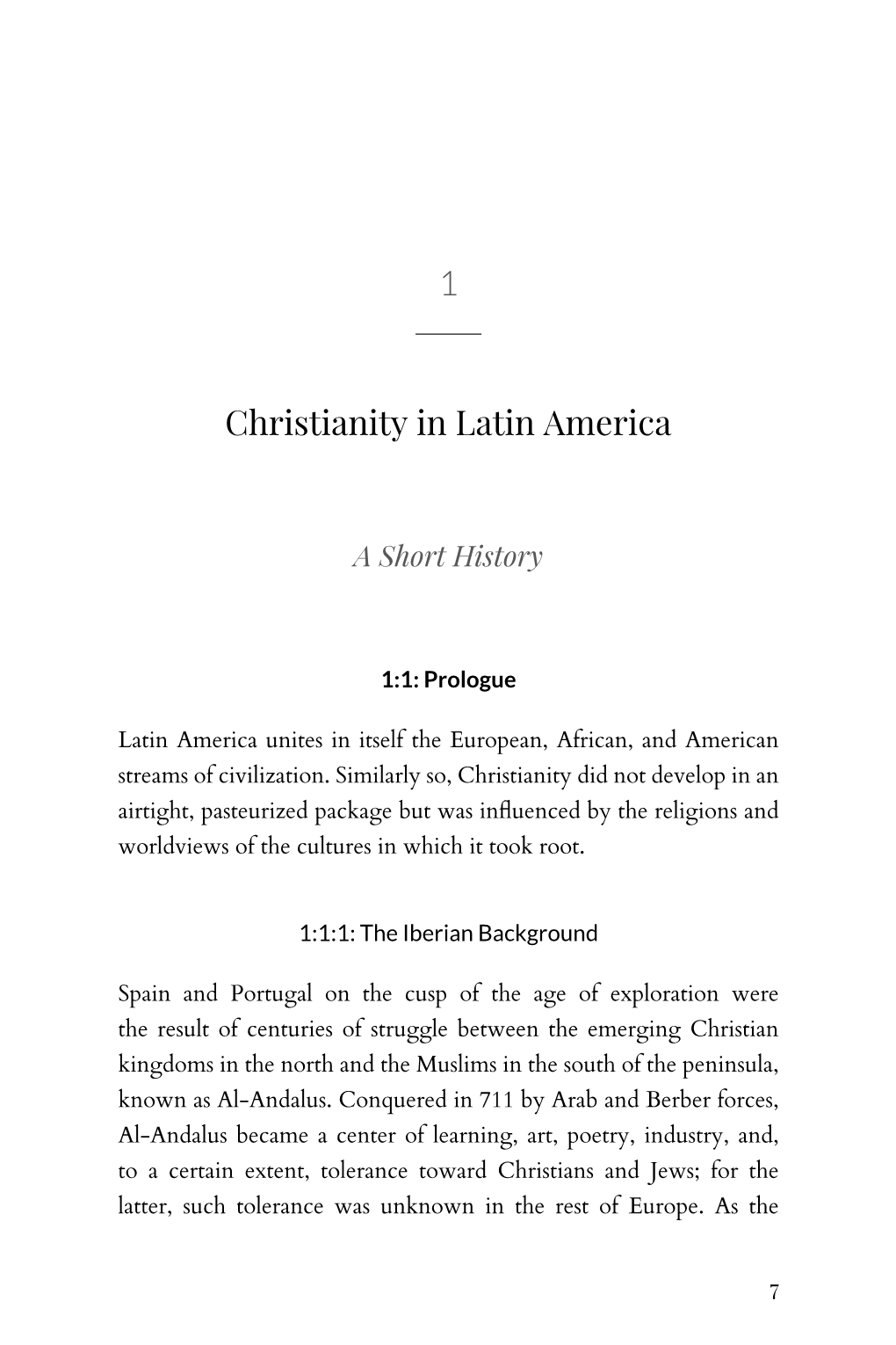 The Histories of the Latin American Church