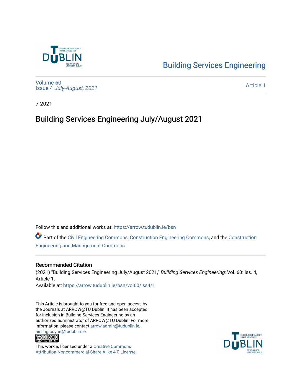 Building Services Engineering July/August 2021