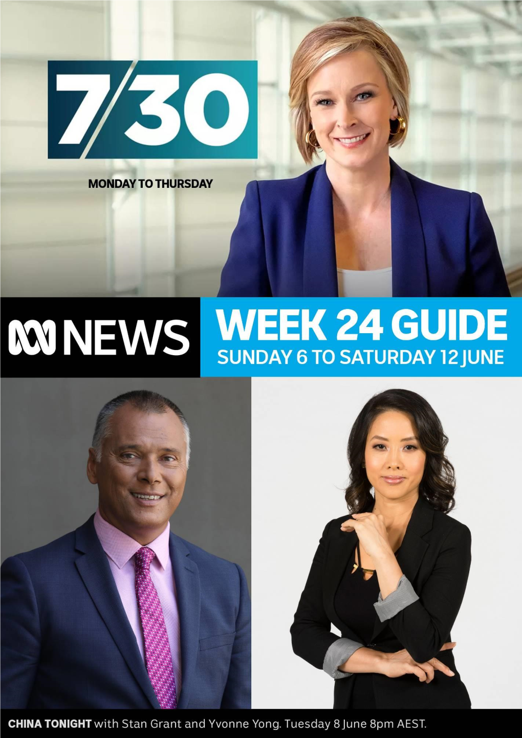 ABC NEWS Channel Airs Live Across Australia So Programs Air 30 Minutes Earlier in SA + NT, and 2 Hours Earlier in WA