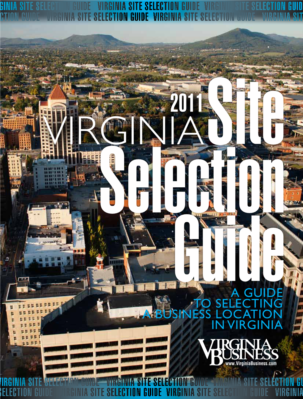 A Guide to Selecting a Business Location in Virginia