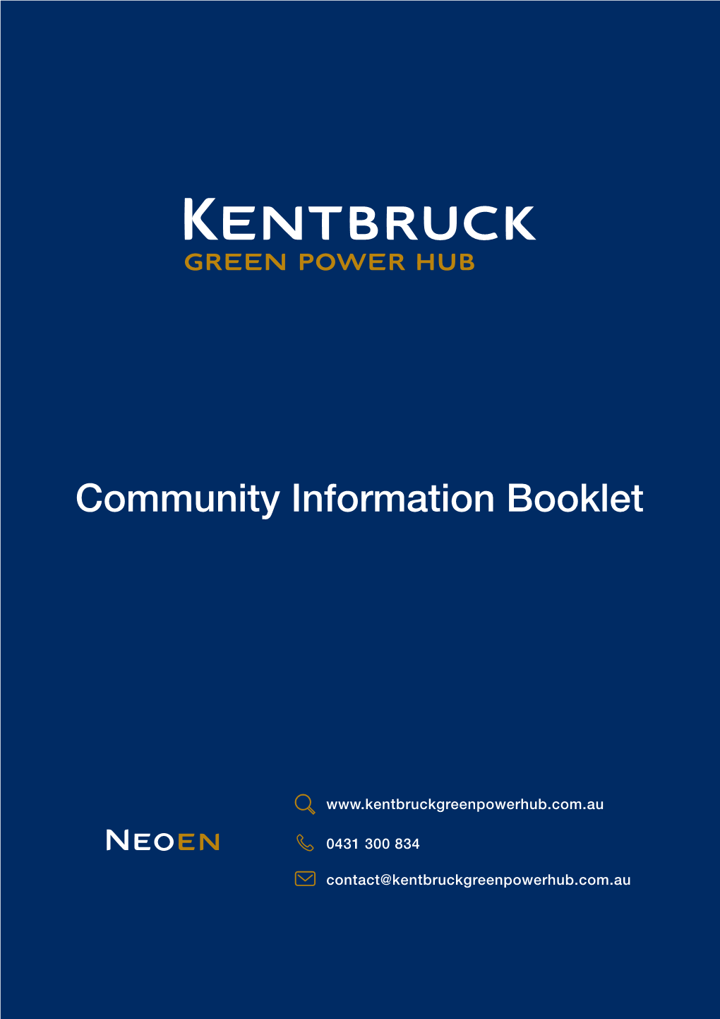 Community Information Booklet