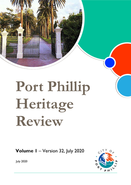 Port Phillip Heritage Review