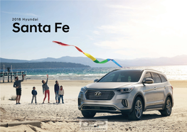 2018 Hyundai Santa Fe Brochure