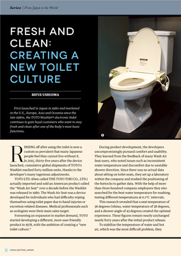 Fresh and Clean: Creating a New Toilet Culture