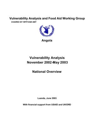 National Overview Nov-Apr2003