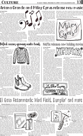 El Gato Recommends: Mind Field, Dumplin' and More