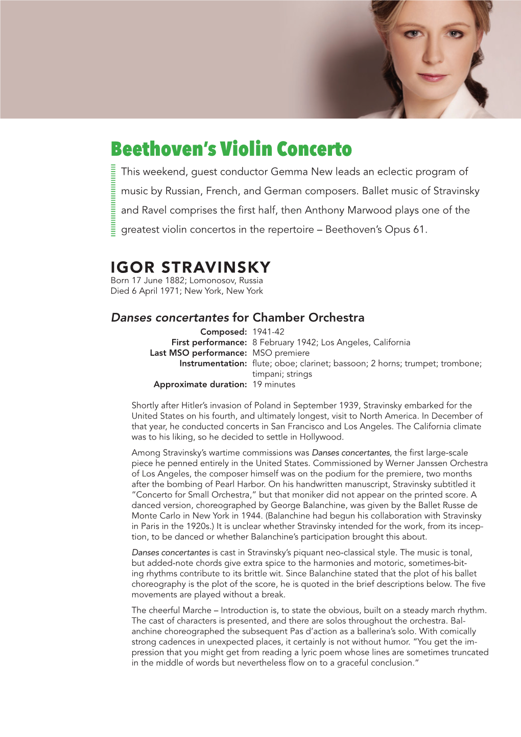 Beethoven's Violin Concerto