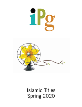 IPG Spring 2020 Islamic Titles - December 2019 Page 1