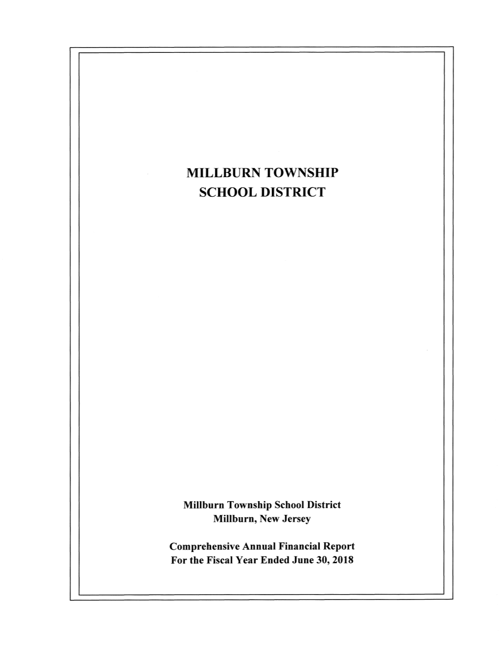 Millburn Township School District