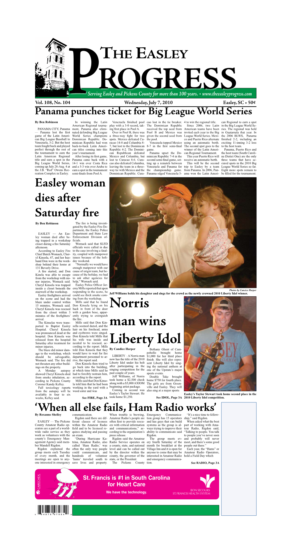 Norris Man Wins Liberty Idol