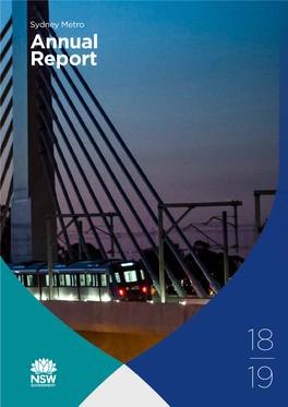 Sydney Metro Annual Report 2018–19