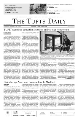 The Tufts Daily Volume Lxxv, Issue 7
