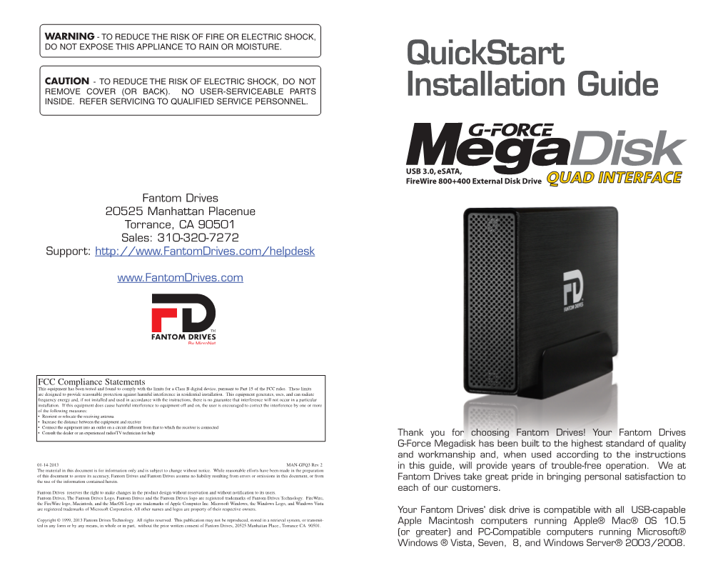 Quickstart Installation Guide