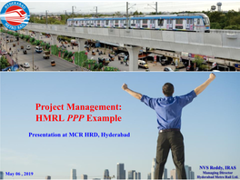 Project Management: HMRL PPP Example