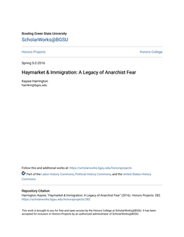 Haymarket & Immigration