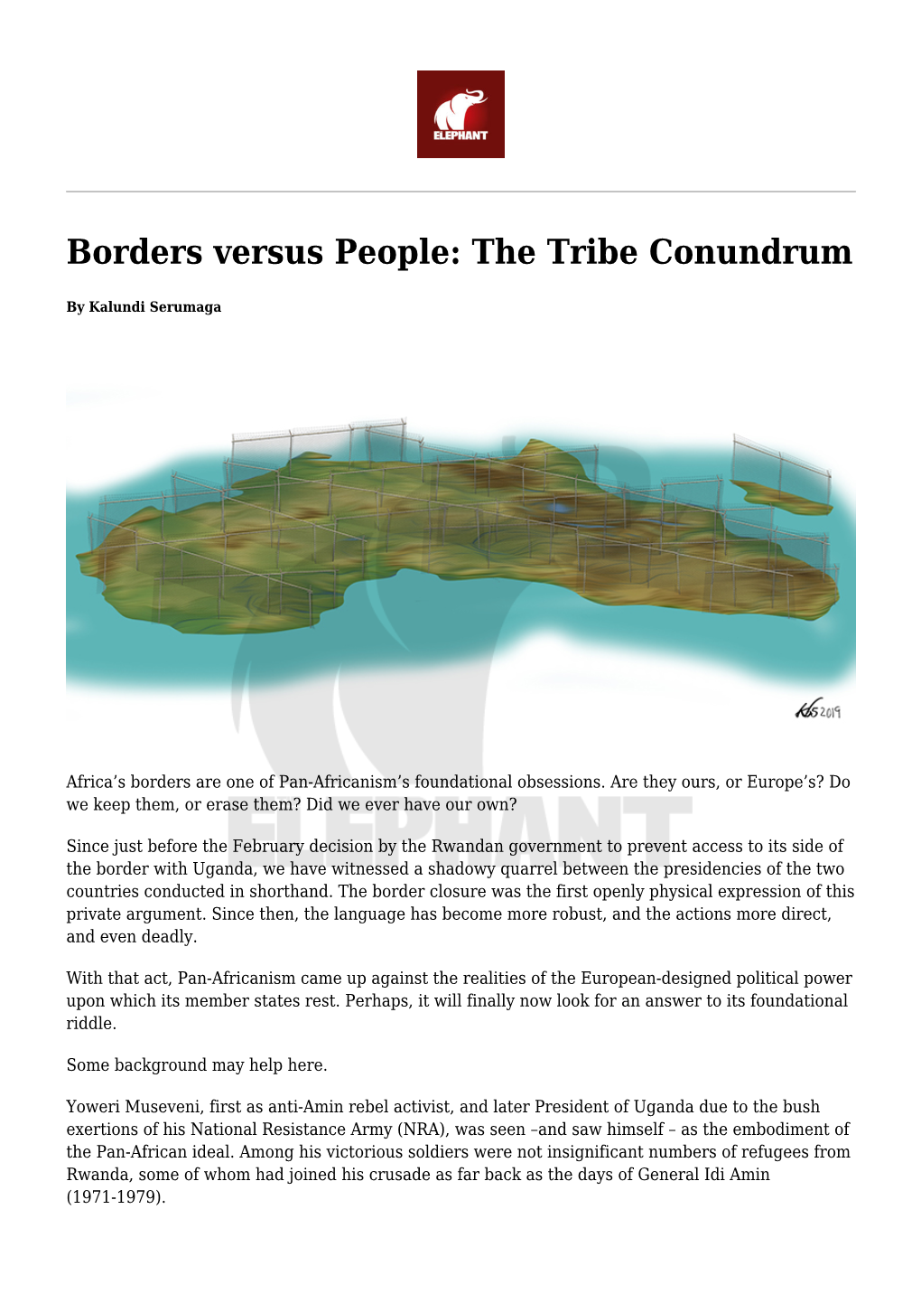 Borders Versus People: the Tribe Conundrum